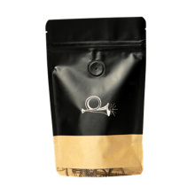 Pure Coffee Plastic Packaging Bag With Valve